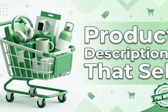 write 10 SEO product descriptions that sell
