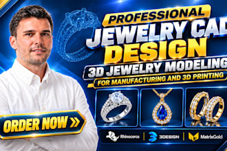 design jewelry cad design 3d jewelry modeling for manufacturing and 3d printing