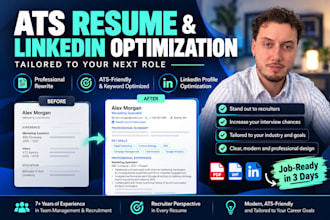 optimize your ats resume, CV and linkedin profile