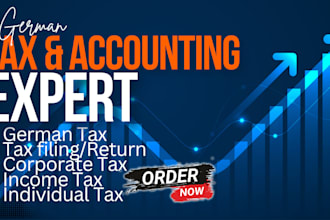 german bookkeeping corporate tax return income tax vat elster filing