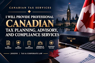 provide professional canadian tax planning, advisory, and compliance services