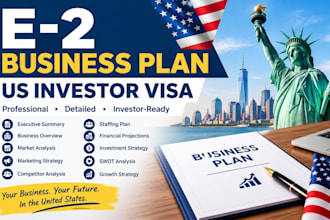 write e2 visa business plan