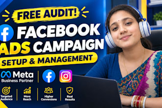 manage facebook ads and social media marketing