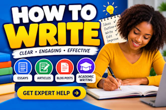 teach you how to write