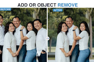 add or remove people from photos with realistic photoshop editing
