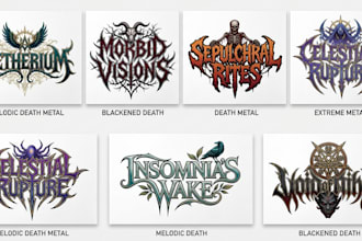 do epic doom metal power metal traditional metal logo