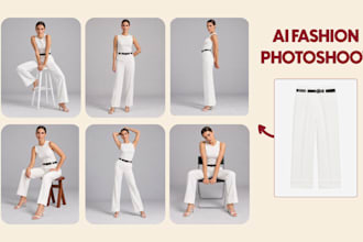 create ai fashion product photography
