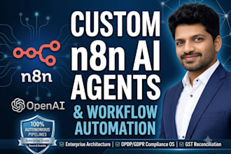 do n8n ai agent automation workflow, custom ai agents n8n workflow