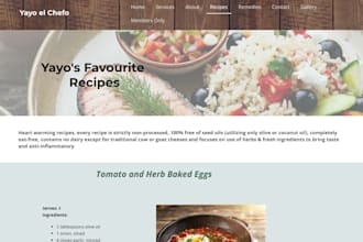 create a unique website for your business