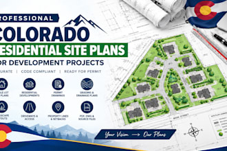 create colorado residential site plans for developments