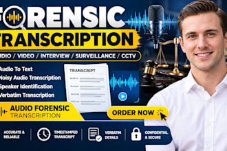 forensic audio transcription, difficult audio transcription, video recordings