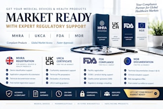 do mhra registration, ukca certificate, fda compliance and mdr documentation