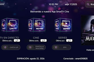 professionally rebrand android iptv ios iptv with admin panel