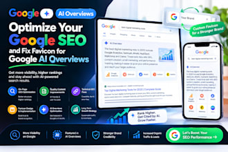 optimize your SEO and fix favicon for google ai overviews