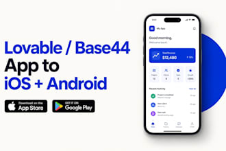 convert your ai saas web app to ios and android app, publish to stores capacitor