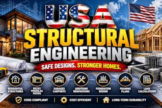 be your structural engineer for structural design and civil engineering