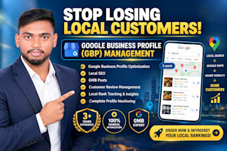 do monthly google business profile management, gmb posts, and local seo