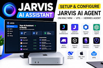 setup jarvis ai assistant dashboard jarvis ai agent on mac mini vps hermes agent