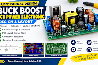 design smps dc dc converter pcb buck boost switching power supply