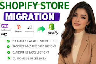 handle your complete shopify store migration