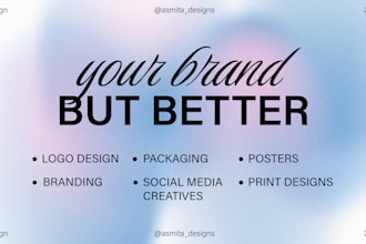 design eye catching designs and print materials