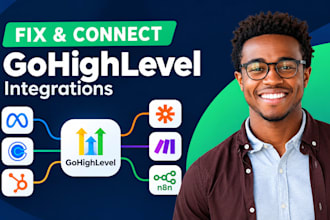 fix connect gohighlevel zapier make n8n ghl integration webhook meta lead forms