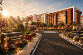 design hospital and healthcare architecture professionally