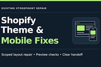 fix your shopify mobile layout and spacing issues