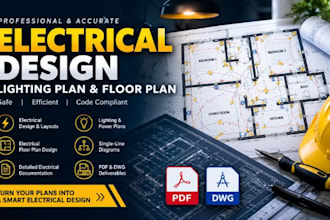create electrical designs and lighting plans for your floor plan
