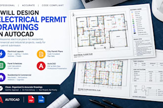design electrical, hvac, load calculation, electrical layouts, and mep drawings