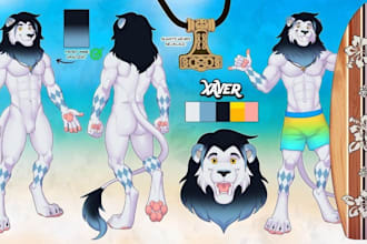 furry reference sheet anthro ref sheet fursona furry art furry ref sheet furry