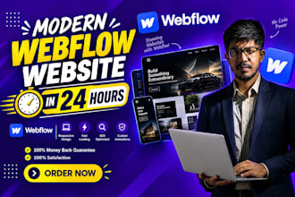 build luxury business website redesign and luxury webflow website development