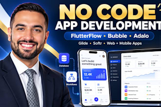 build flutterflow mobile app bubble adalo glide softr mobile and web apps