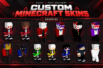 create a custom minecraft skin for you