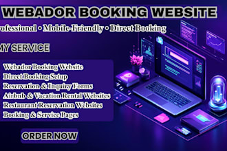 build a webador booking website redesign direct booking and SEO