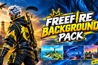 design professional gaming youtube thumbnails