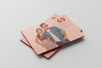design a professional brochure, company profile and booklet