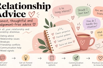 give honest relationship, dating and friendship advice
