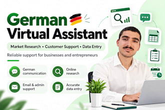 be your german virtual assistant for market support