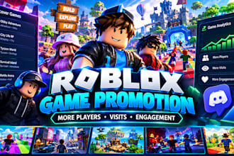 roblox game promotion, game promotion increases players, visit and engagement
