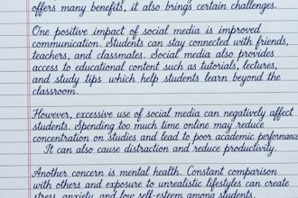 write anything with my beautiful handwriting