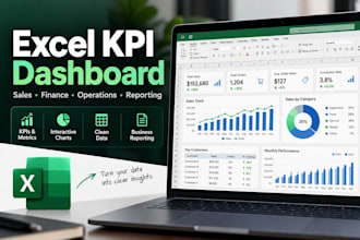 build a professional excel dashboard for your business