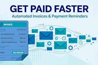 automate your invoices and payment reminders so clients pay faster