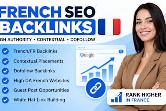 do high quality dofollow fr france backlinks for french guest post white hat SEO