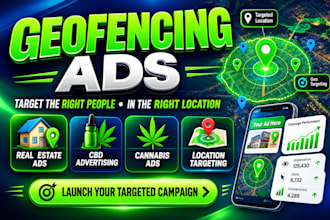 setup geofencing ads for cbd, real estate and cannabis businesses