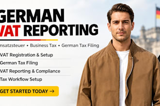 setup german vat reporting umsatzsteuer business tax workflow german tax filing