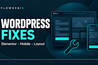 fix wordpress and elementor layout issues