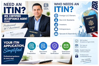 apply for your itin as an irs certified acceptance agent