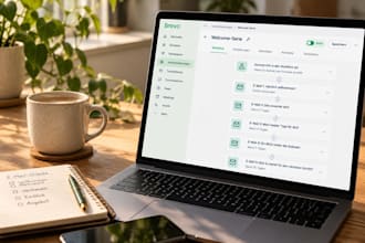 write german welcome and sales email sequences