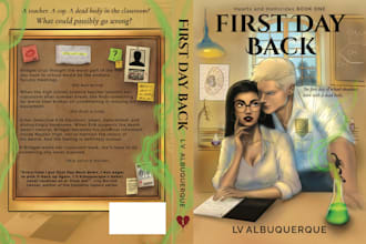 design and illustrate a custom book cover for your novel